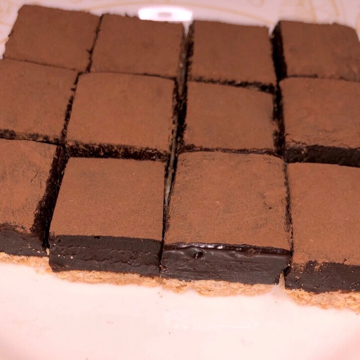 生チョコタルト 15センチ角型 レシピ 作り方 By Kunayk 楽天レシピ